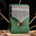 Hluru 17 21 Keys Kalimba Finger Piano Kalimba Thumb Piano Keyboard Musical Instrument Mbira for Beginner Music Lover Gifts