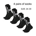 4 Pairs of New TC Mid Tube Glued Football Socks for Sports Training and Competition, Non Slip and Breathable Socks