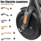 Valve Adapter Air Pump Extended Nozzle Hose for Xiaomi M365 PRO 1S Electric Scooter 45°/90°/135° Air Tyre Valves Accessories