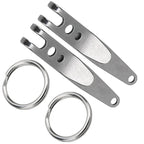 Outdoor Belt Clip Suspension Pocket Clip Key Holder with Keychain Mini Suspension Clip Keychain Pocket Clip