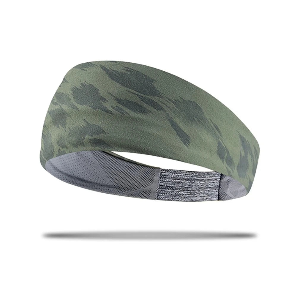 1pc Running Sweat Absorbing Sports Hair Band Yoga Breathable Antiperspirant Band Men's and Women's Basketball Hair Band