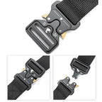 Tactical Quick Release Belt for Men Military Style Nylon Waistband Durable Breathable Adjustable Heavy Duty Work Hiking Outdoor