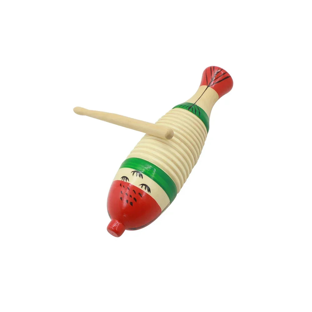IRIN Wooden Fish Game Orff Percussion Musical Instrument Toddler Music Learning Children's Christmas Gifts Baby Educational