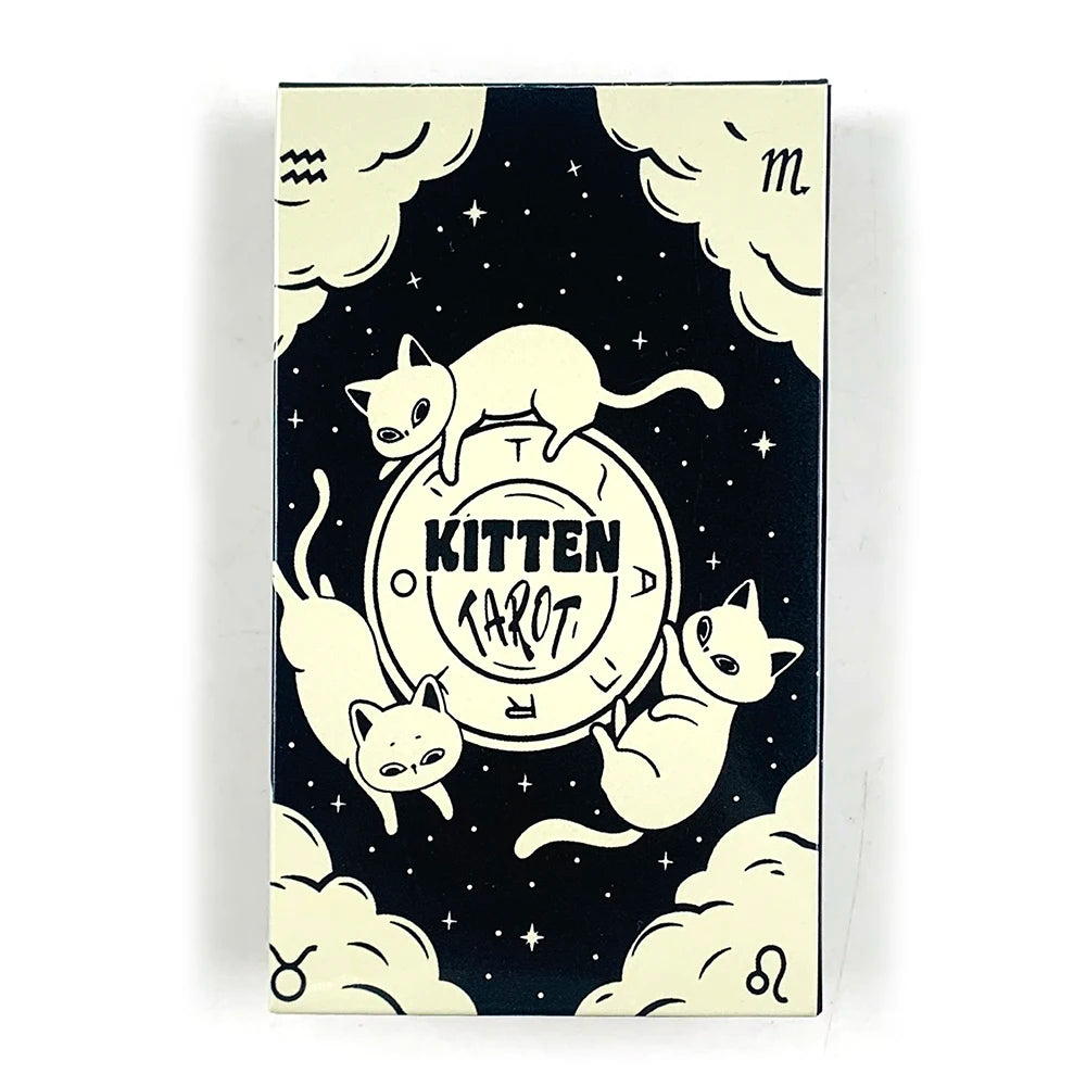 Hot-selling Cat Tarot Cards A 78 Deck Oracle English Visions Divination Edition Borad Playing Games,Family Gatherings Board Game