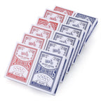 LotFancy Playing Cards, 12 Pack, Decks of Cards Bulk, Poker Size, Standard Index, for Blackjack, Euchre, Canasta Card Game, 6 Bl