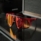 Kapvoe Cycling Glasses Bike Cycling Goggles Outdoor UV400 Cycling Sunglasses Sports Built-in Myopia Frame MTB Bicycle Glasses