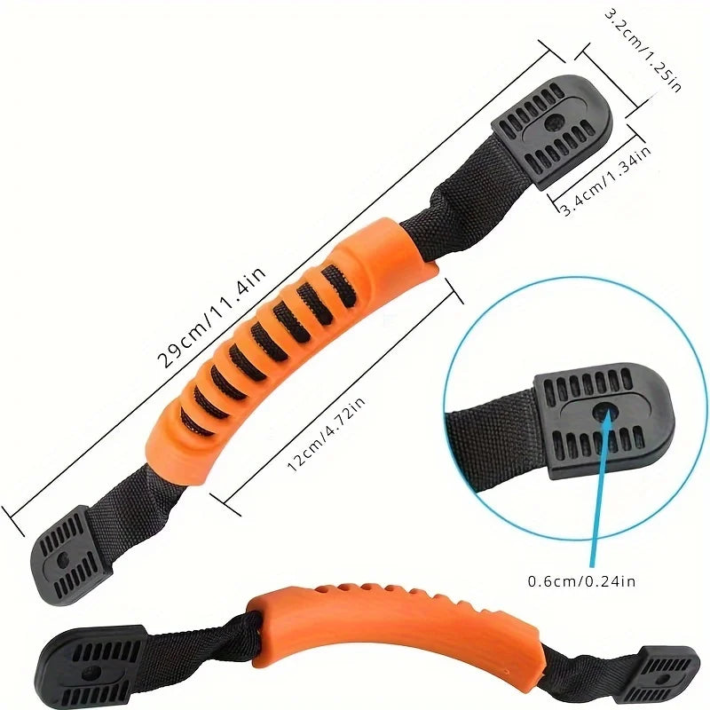 (Pack of 2) Kayak Handles, Kayak Grab Handles Kayak Carry Replacement Handles Kayak Replacement Parts for Canoe Kayak Boat