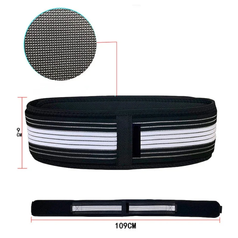 120cm 130cm Sacroiliac SI Joint Hip Belt Lower Back Support-Hip Braces for Hip Pain Pelvic Support Belt Sciatica Ease Protect