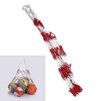 1/2pcs Portable Carry Net Bag Balls Volleyball Outdoor Durable Standard Nylon Thread Soccer Basketball Hoop Mesh Net