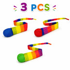Rainbow Comet Ball Soft Tail 65cm Indoor Outdoor Sport Ball Throwing Receiving Ball Park Sports Relax Coordination Training Ball
