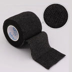 Black Colorful Self Adhesive Elastic Bandage 4.8m Sports Wrap Tape For Knee Support Pads Finger Ankle Palm Wrist Pet Tattoo