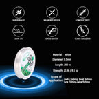 Clear fishing line for outdoor fishing and indoor crafts nylon material transparent color high-strength and low-visibility 656f