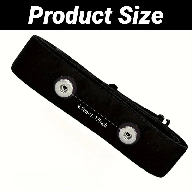 Heart Rate Monitor Replacement Strap Compatible With Polar Coospo Wahoo Tick Garmin Magene Sensor Band Belt Elastic Chest Bands
