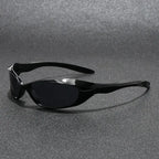New Y2k Sunglasses For Men And Women Sports Cycling Glasses Women Trendy Street Photography Sunglasses Men Fashion Shades