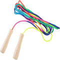 Thickened Extended Wooden Colorful Jump Rope Adjustable Sports Fitness Hot Selling Toys and Gifts Random Color