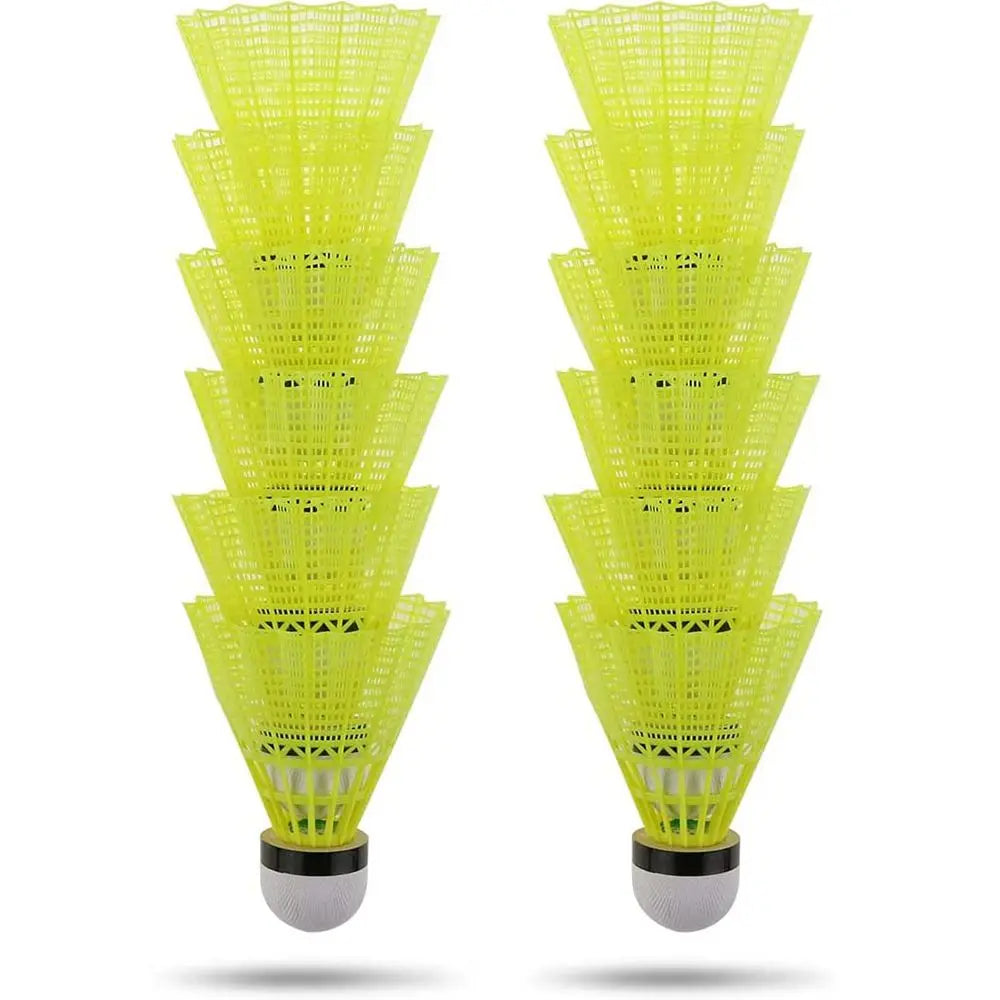 Nylon Badminton Shuttlecocks with Great Stability Durability Indoor Outdoor Sports Training Balls