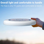 Swivel Flying Discs Professional Throwing Disc Lightweight for Outdoor Sports Beach Camping Game Luminous Frisbee Flying Saucer