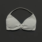Sports Strappy Bra Yoga Underwear Women Gym Top Running Exercise Backless Bra High Support Active Wear Fitness Workout Halter