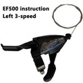 Mountain Bike Derailleur Linkage Finger Shifter 21 Integrated 24 Speed 27 Aluminum Alloy
