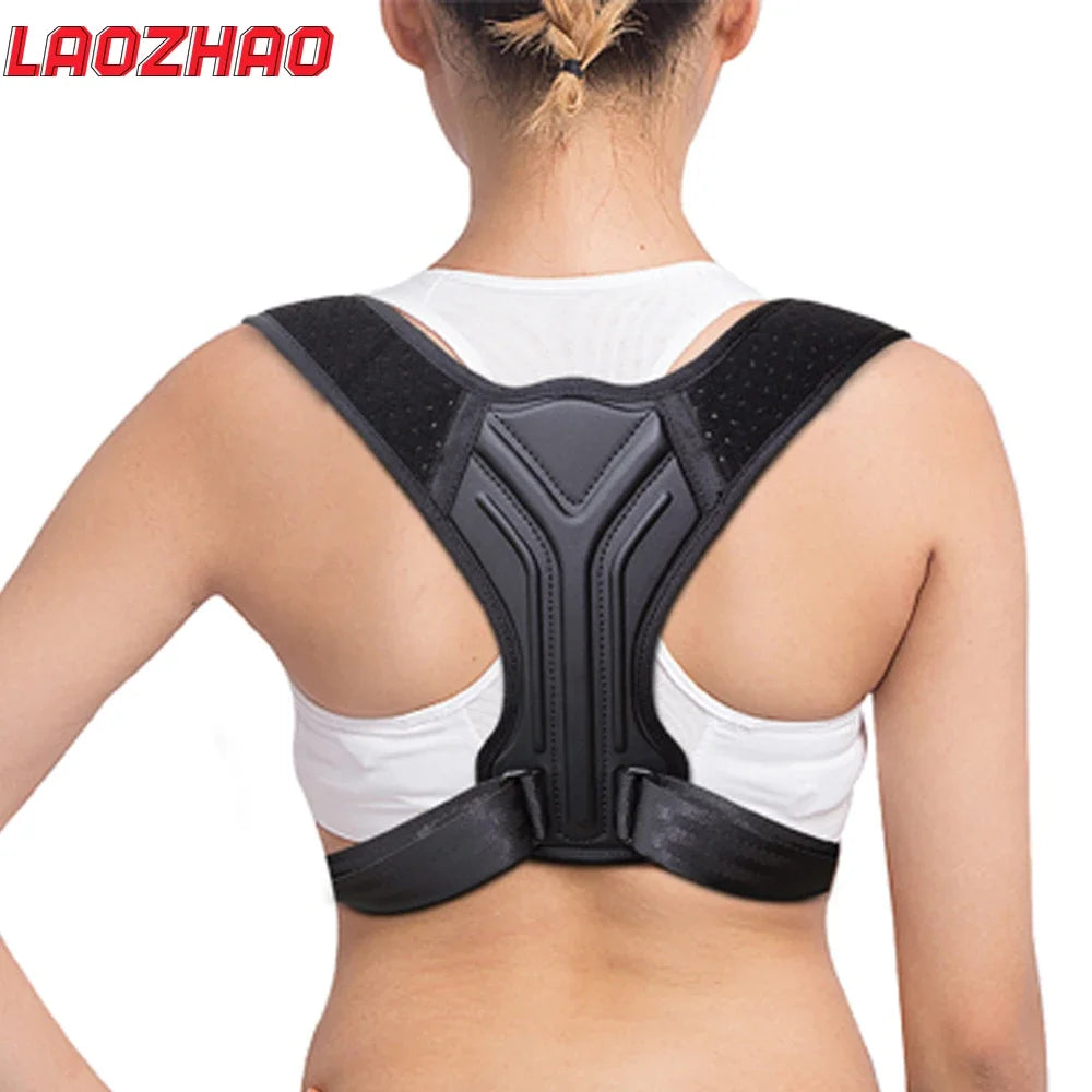 1PCS Updated Posture Corrector For Men Women-Adjustable Upper Back Brace For Clavicle Support & Providing Pain For Back,Shoulder