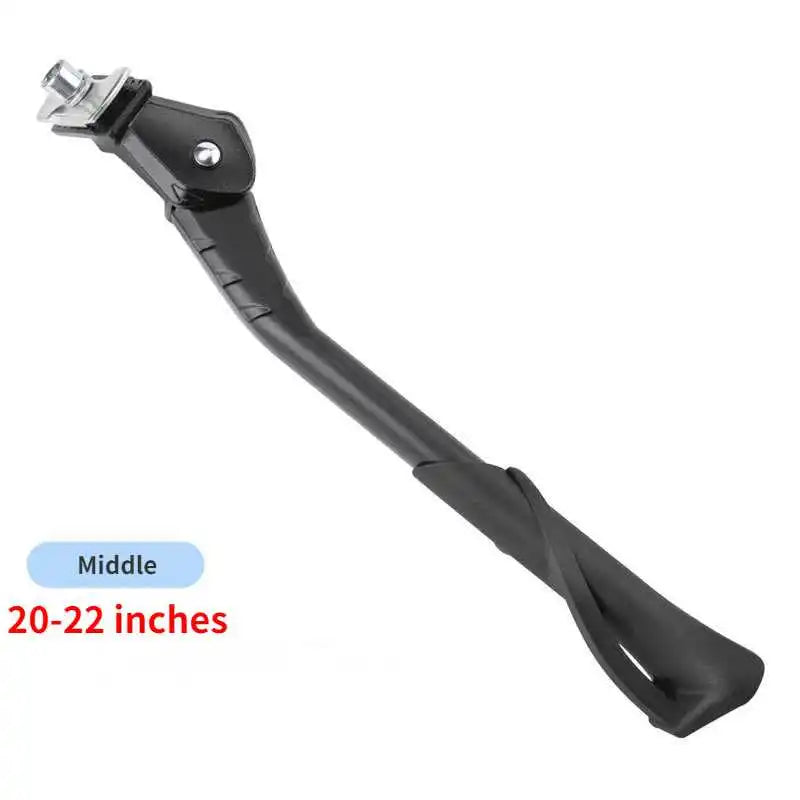 Kickstand Bike Single Support Lithium Battery Aluminum Alloy Side Foot Support Double Hole Adjustable Stand Sports Outdoor