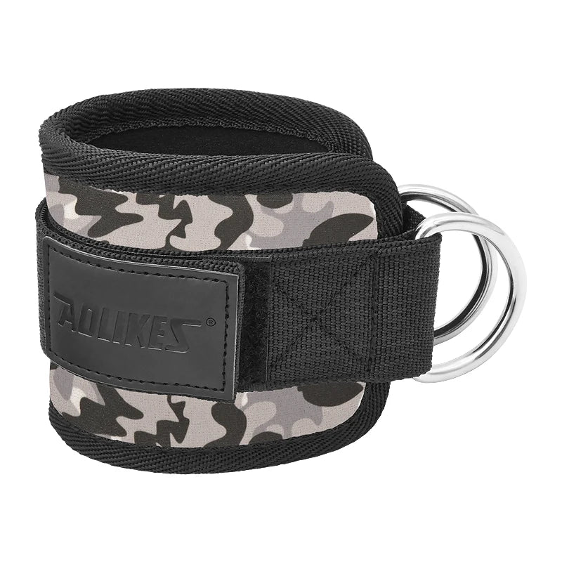 AOLIKES 1PCS Ankle Straps For Cable Machine Kickbacks, Glute Workouts, Lower Body Exercises - Adjustable Leg Straps with Padding