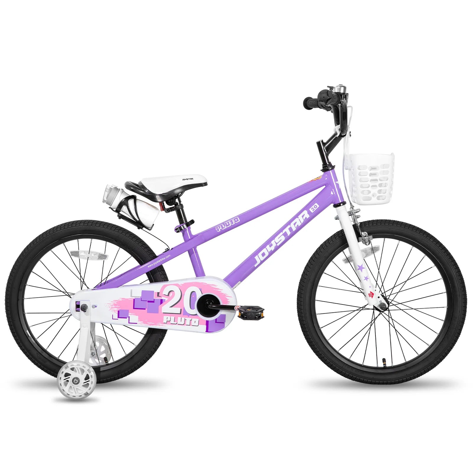 JOYSTAR Children's Bicycle for Boys Girls Age 3-12 Years, Kids' Bicycles with Light Up Training Wheels, Multiple Colors