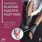 Modetro Socks - 1 Pair of Ankle Compression Socks for Ankle Support Foot Discomfort Relief Dotted Black