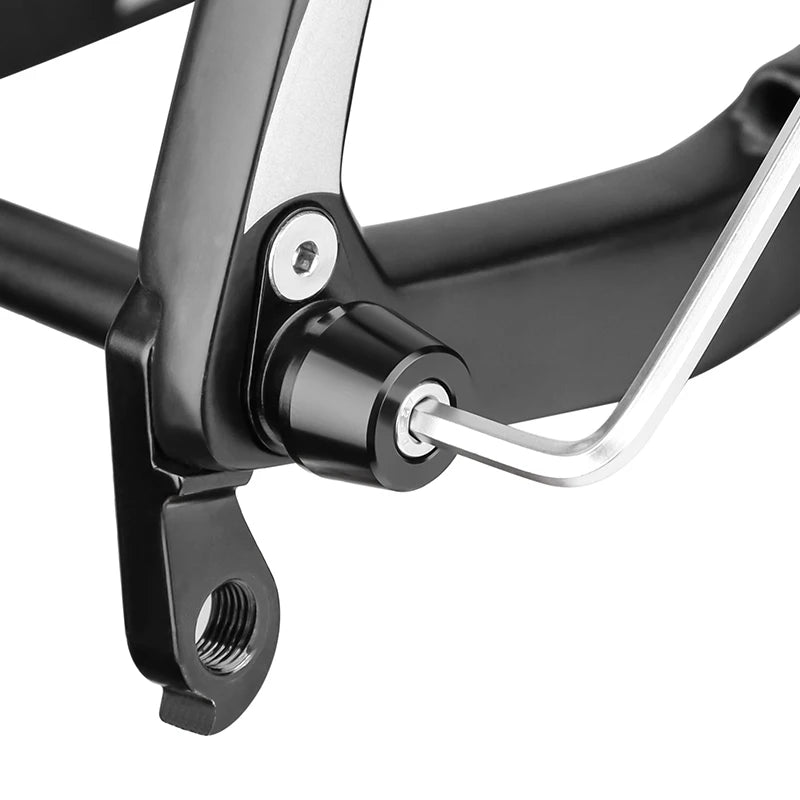 AL 7075 Bike Trainer Thru Axle M12x1.0/1.5/1.75mm Aluminum Alloy MTB Mountain Road Bicycle Wheel Hub Thread Spindle