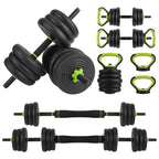 Adjustable Dumbbells 44/66/88Lbs Free Weight Set with Connector, 4 In 1 Weight Dumbbell Set Fitness Exercise for Home Gym