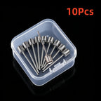 10/20/100Pcs Ball Air Needle Stainless Steel Pump Pin Basketball Inflating Pump Needle Football Inflatable Valve Adaptors Nozzle