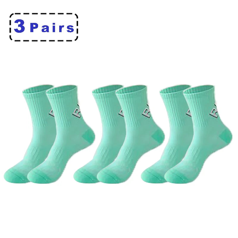 1/3 Pair Of Running Socks For Men And Women, Short Tube Towel Bottom Sports, Low Top Marathon, Fitness Basketball Pressure Socks