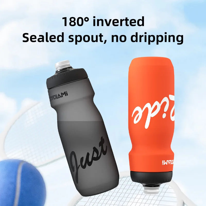 CYCLAMI Bicycle Water Bottle 650ml PP5 Plastic for MTB Road Bike  Water Cup Outdoor Sports Portable Squeeze Drink Cycling Kettle