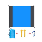 200*210cm Sandproof Waterproof Beach Mat, Portable Lightweight Picnic Camping Blanket for Travel Hiking Outdoor Sports