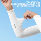 TOSUOD Ice Silk Bicycle Sleeves Summer Breathable Cycling Arm Protection Outdoor Sun UV Protect Sports MTB Road Bike Sleeves