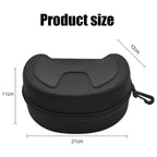 Tolex Ski Snowboard Goggles Storage Box Hard EVA Portable Protection Carrying Case Water Resistant Shockproof Ski Accessories