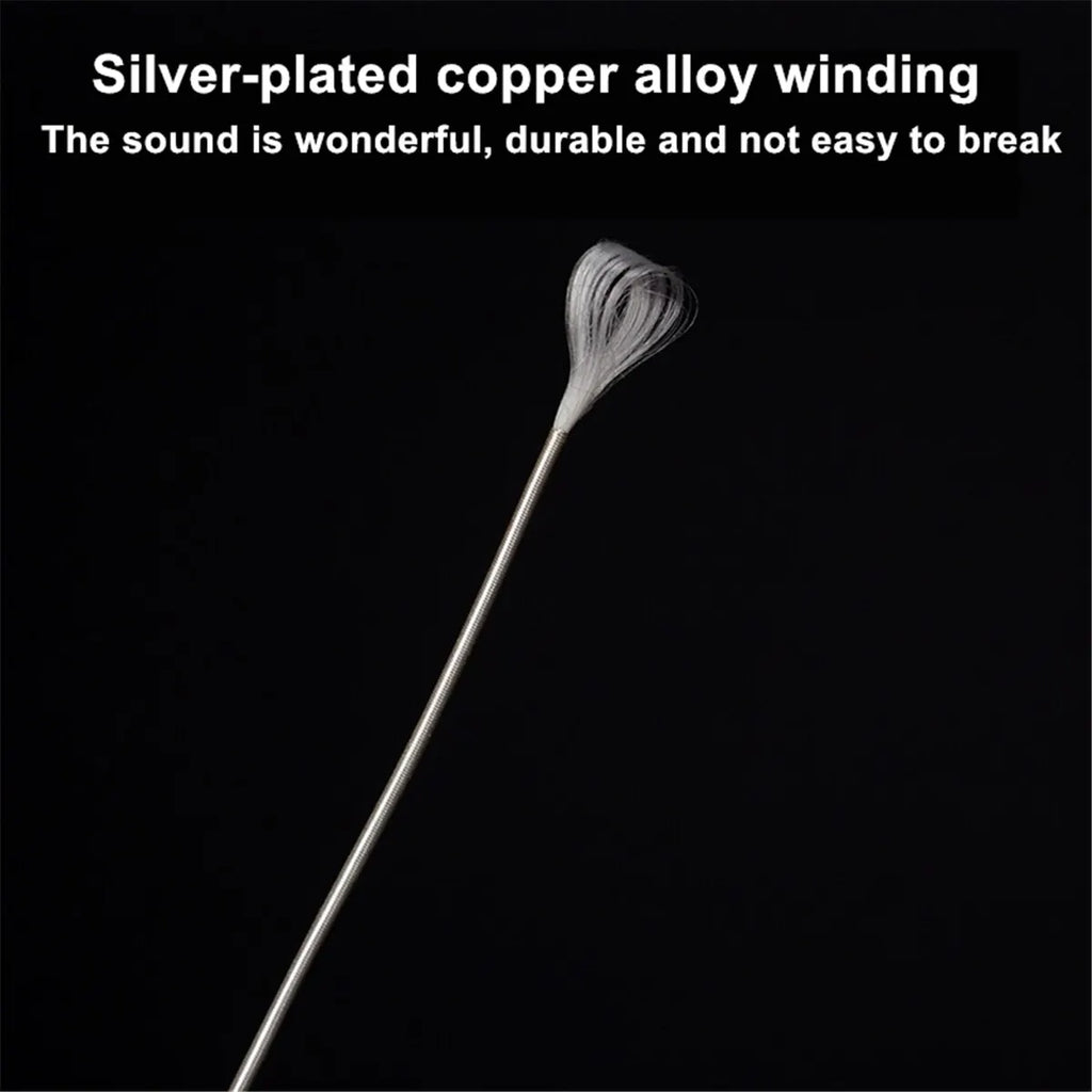 Miwayer 6/12 pcs Classical Guitar Strings Set Plating Super Light Classic Guitar Clear Nylon Silver Strings Silver Plated Copper