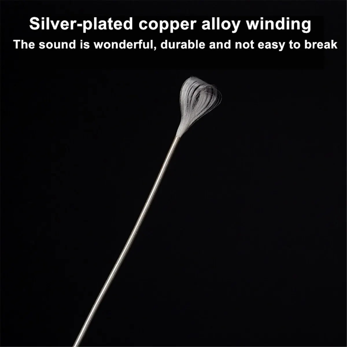 Miwayer 6/12 pcs Classical Guitar Strings Set Plating Super Light Classic Guitar Clear Nylon Silver Strings Silver Plated Copper