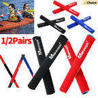 Kayak Paddle Board Protector Paddle Shaft Non-Slip Hand Guard Paddle Protector Sticker Anti-Loss Sinking Kayak Accessories