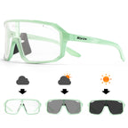 SCVCN Outdoor Cycling Photochromic Sunglasses Men MTB Bike Glasses  Sports Mountain Climbing Women Bicycle Cycling UV400 Goggles