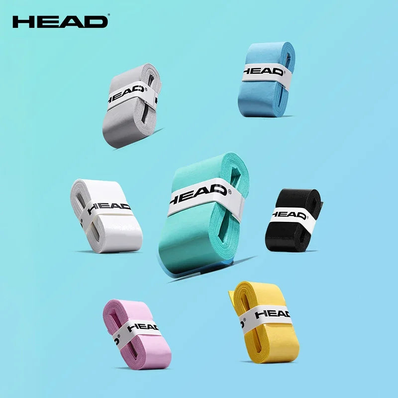 HEAD Tennis Racket Overgrip Sweat Band Absorption Grip PU Badminton Racket Handle Grip Tennis Griptape Padel Racket Grip