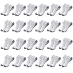 12/24Pairs Ankle Athletic Running Socks Cushioned Breathable Low Cut Sports Tab Socks For Men And Women