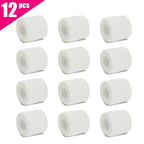 3/6/12/24/30Pcs White First Aid Self Adhesive Cohesive Elasticity Bandages Sports Tape for Wrist Ankle Sprains & Swelling