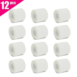 3/6/12/24/30Pcs White First Aid Self Adhesive Cohesive Elasticity Bandages Sports Tape for Wrist Ankle Sprains & Swelling