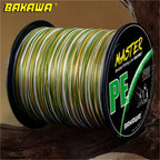 BAKAWA Braided Fishing Line X8 300M Japan PE Weave Multifilament Wire Carp Fishing Accessories Seawater and Saltwater Pesca