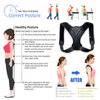 1PCS Updated Posture Corrector For Men Women-Adjustable Upper Back Brace For Clavicle Support & Providing Pain For Back,Shoulder