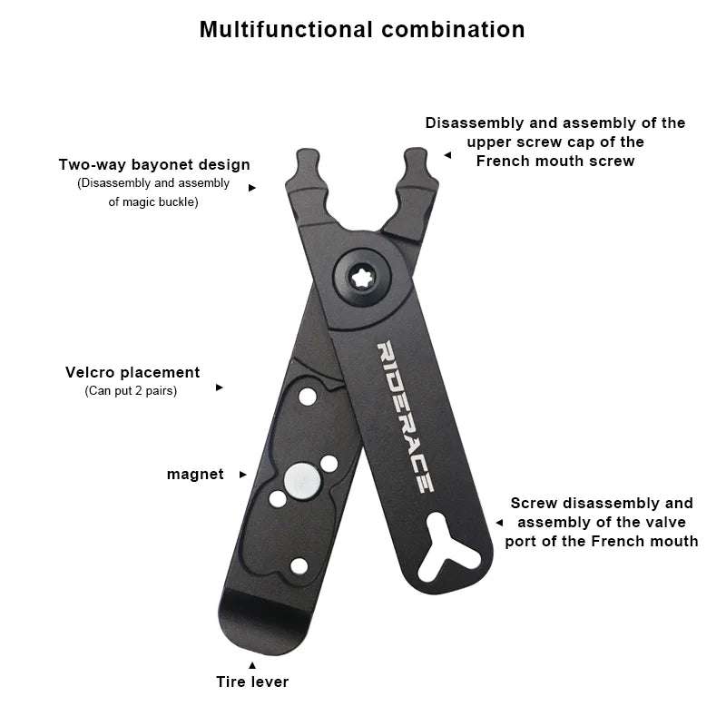 Bicycle Chain Repair Tool Set Chain Connector Quick Link Lock For 6/7/8/9/10/11/12 Speed MTB Road Bike Joint Magic Buckle Master