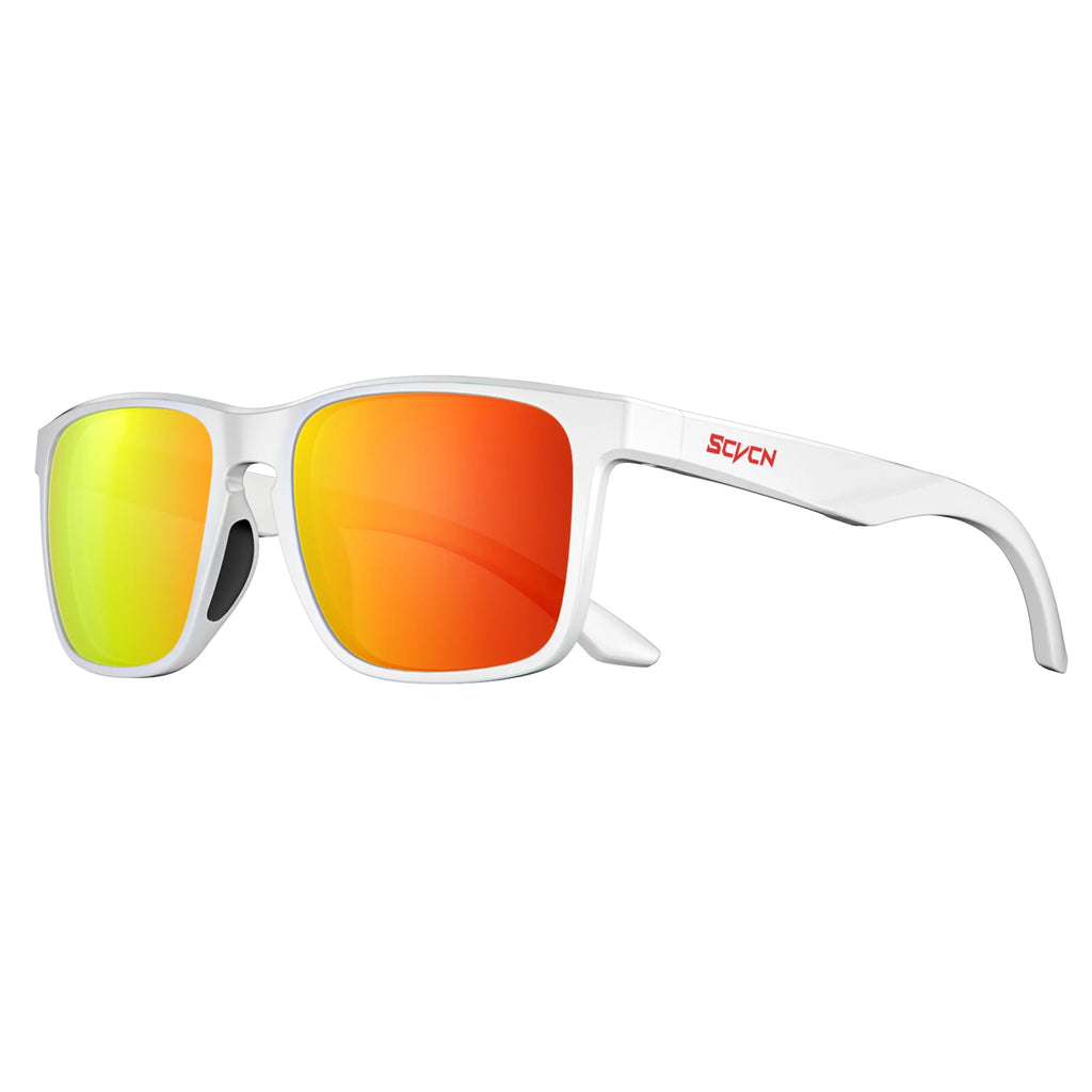 SCVCN New Polarized Sunglasses for Men MTB Cycling Glasses Outdoor Sports Bike UV400 Goggles Women Road Bicycle Cycling Glasses