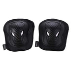 6Pcs/Set Knee&Elbow&Palm Skateboard Protection Gear Thicken Breathable Inline Skating Protector Safety Light