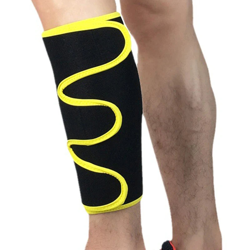 1PC Sport Shin Guard Crossfit Adjustable Calf Compression Cycling Sleeve Football Basketball Weightlifting Calf Support Brace